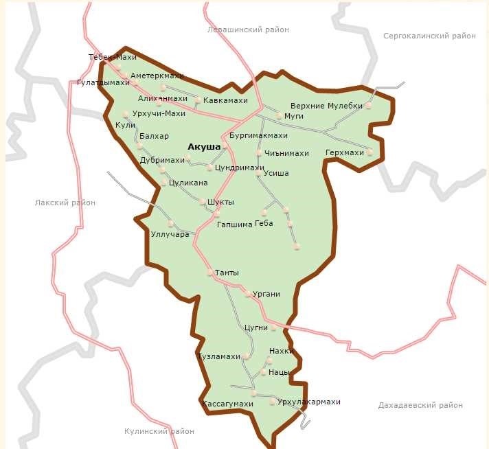 Кадастровая карта республики дагестан